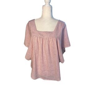 Beachlunchlounge linen blouse